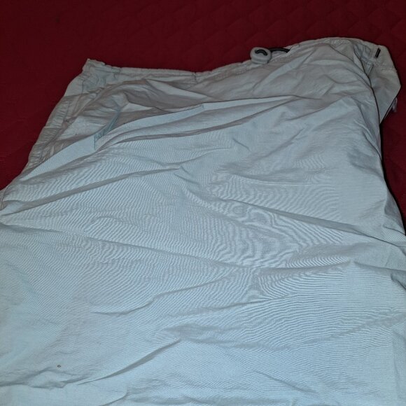 Khaki Cargo Wide Leg Parachute Pants size 26/28 * Priced to Move* - Picture 3 of 10